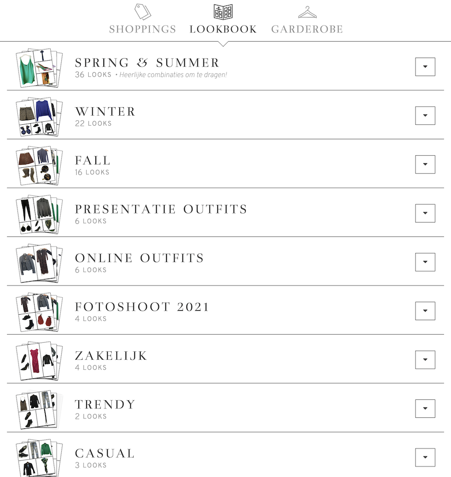 Nynke politiek outfitplanner lookbook